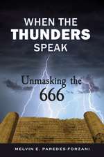 When the Thunders Speak