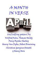 April, a Month in Verse