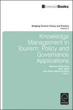 Knowledge Management in Tourism – Policy and Governance Applications