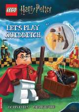 LEGO® Harry Potter(TM): Let's Play Quidditch Activity Book (with Cedric Diggory minifigure)