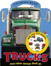 Trucks Coloring Book