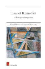 LAW OF REMEDIES A EUROPEAN PERSPECTIVH