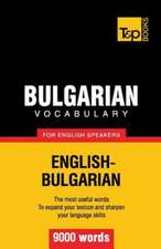 Bulgarian Vocabulary for English Speakers - 9000 Words: Organization, Finance and Capital Markets