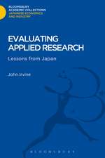 Evaluating Applied Research: Lessons from Japan