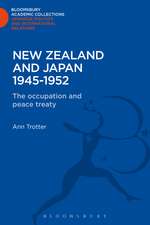 New Zealand and Japan 1945-1952: The Occupation and the Peace Treaty