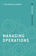 Managing Operations: Your guide to getting it right