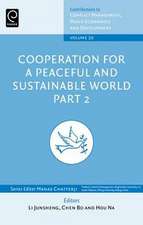 Cooperation for a Peaceful and Sustainable World – Part 2