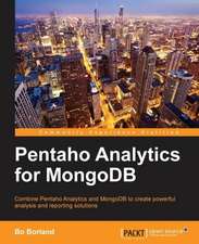 Pentaho Analytics for Mongodb: Distributed Real-Time Computation Blueprints