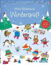 Mein Stickerbuch: Winterspaß