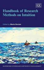 Handbook of Research Methods on Intuition