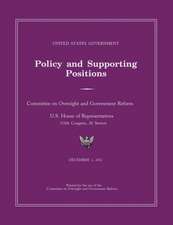 United States Government Policy and Supporting Positions 2012 (Plum Book)