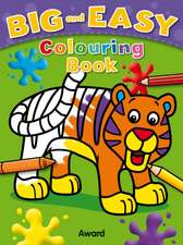 Big and Easy Coloring Book - Tiger