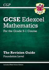 Parsons, R: GCSE Maths Edexcel Revision Guide: Foundation in
