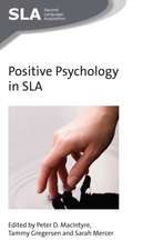 Positive Psychology in Sla: Legal and Linguistic Issues