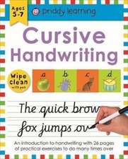 Books, P: Cursive Handwriting