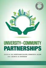 Sustainable Solutions: University–Community Partnerships