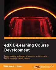 Edx E-Learning Course Development