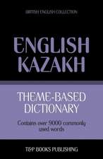 Theme-Based Dictionary British English-Kazakh - 9000 Words: Geospatial Analysis with Python