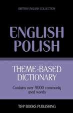 Theme-Based Dictionary British English-Polish - 9000 Words: Geospatial Analysis with Python