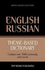 Theme-Based Dictionary British English-Russian - 7000 Words: Geospatial Analysis with Python