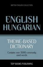 Theme-Based Dictionary British English-Hungarian - 5000 Words: Geospatial Analysis with Python