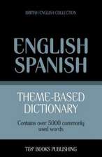 Theme-Based Dictionary British English-Spanish - 5000 Words: Geospatial Analysis with Python