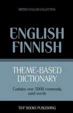 Theme-Based Dictionary British English-Finnish - 5000 Words: Geospatial Analysis with Python