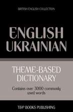 Theme-Based Dictionary British English-Ukrainian - 3000 Words: Geospatial Analysis with Python