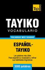 Vocabulario Espanol-Tayiko - 3000 Palabras Mas Usadas: Geospatial Analysis with Python