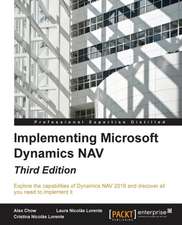 Implementing Microsoft Dynamics Nav - Third Edition