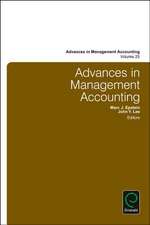 Advances in Management Accounting