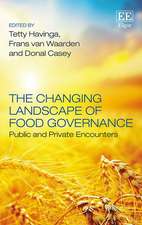 The Changing Landscape of Food Governance – Public and Private Encounters