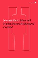 Marx and Human Nature