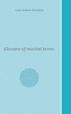 Glossary of Musical Terms