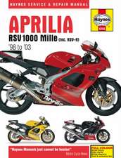 Aprilia RSV 1000 Mille (98 –03) – 98–03