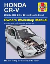 Honda CR–V Petrol & Diesel (02 – 06) Haynes Repair Manual