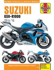 Suzuki GSX–R1000 (09 – 16) Haynes Repair Manual