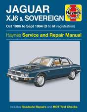 Jaguar XJ6 & Sovereign (Oct 86 – Sept 94) Haynes Repair Manual