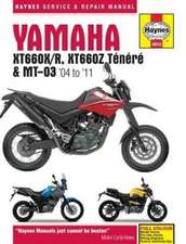 Yamaha XT660 & MT–03 (04 – 11) Haynes Repair Man – 2004–2011