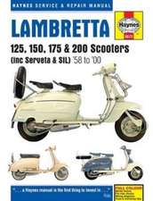 Lambretta Scooters (58 – 00) – 125, 150, 175 & 200 Scooters (inc Servita & SIL)