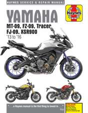 Yamaha MT–09, FZ–09, Tracer, FJ–09, XSR900 (03 – – 2013 to 2019