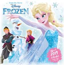 Disney Frozen Official 2019 Calendar - Square Wall Calendar Format