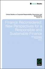 Finance Reconsidered – New Perspectives for a Responsible and Sustainable Finance