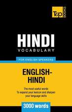 Hindi Vocabulary for English Speakers - 3000 Words