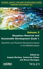 Biosphere Reserves and Sustainable Development Goals 1: Scientific and Practical Educational Issues in the Mediterranean