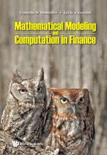 MATHEMATICAL MODELING AND COMPUTATION IN FINANCE