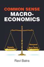 Common Sense Macroeconomics