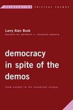 DEMOCRACY IN SPITE OF THE DEMOCB