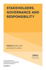 Stakeholders, Governance and Responsibility