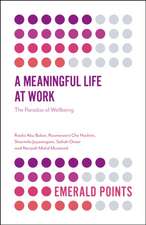 A Meaningful Life at Work – The Paradox of Wellbeing